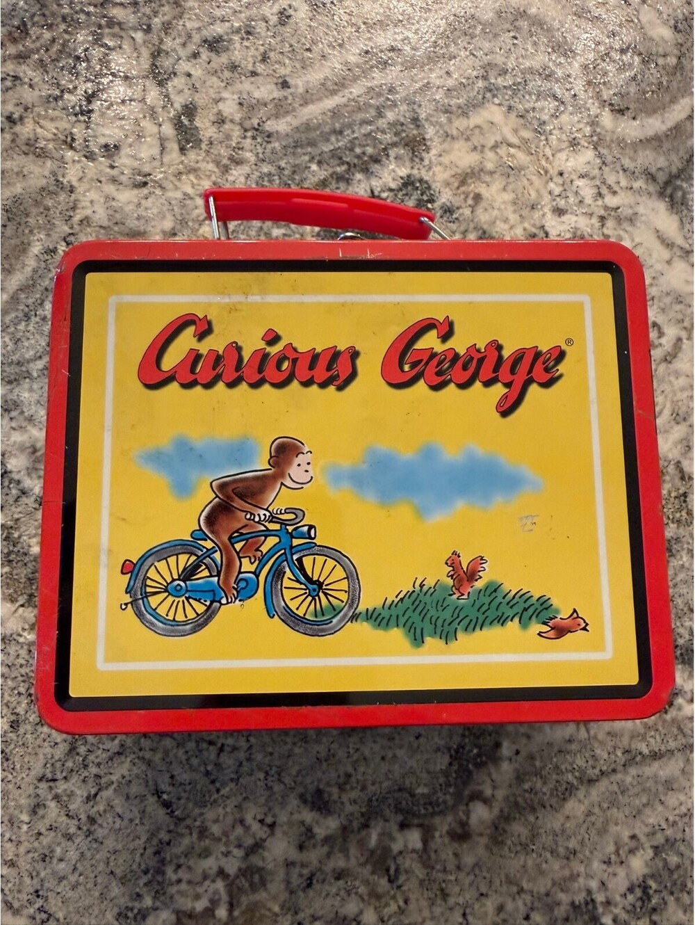 Curious George Metal Tin Lunch Box Series